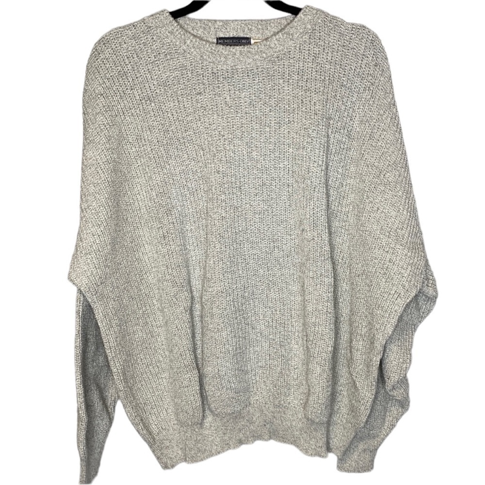 Vintage Members Only  Unisex Boyfriend Crewneck Sweater